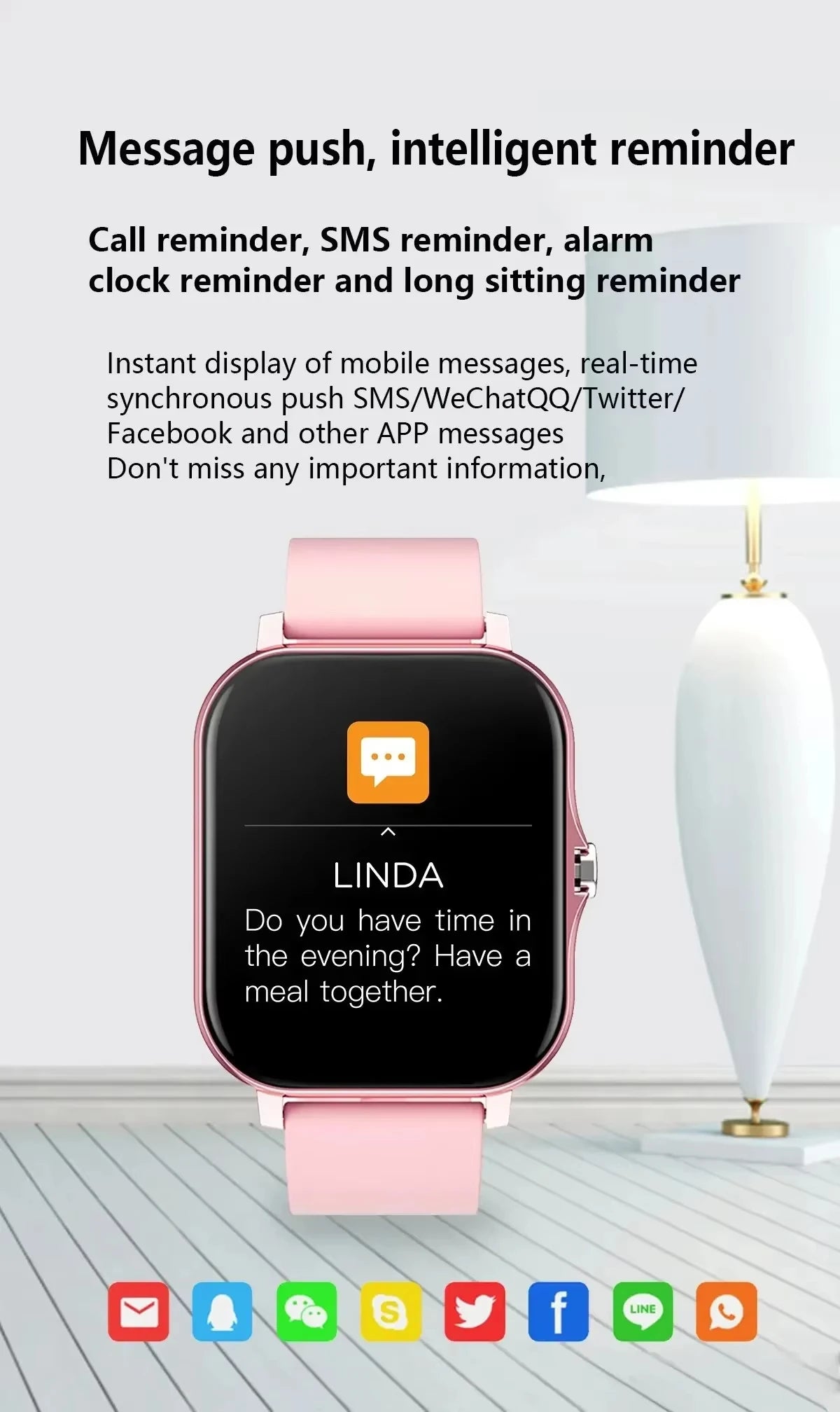 Montre Intelligente Fitness Xiaomi - Cardio, Étanche, Cadeau Idéal