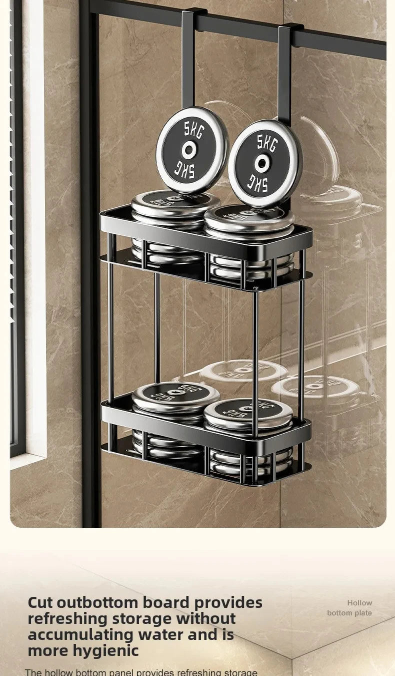 Organisateur de Toilette Mural pour Salle de Bain - Support Pratique