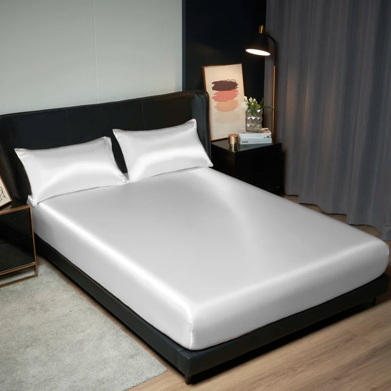 Drap de lit unie léger, housse matelas 1 pièce sans taie - 2025