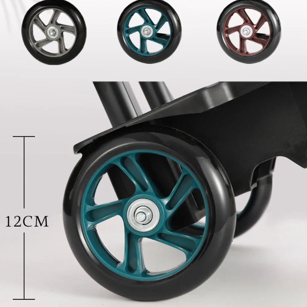 Chariot de courses pliant léger, étanche et grande capacité