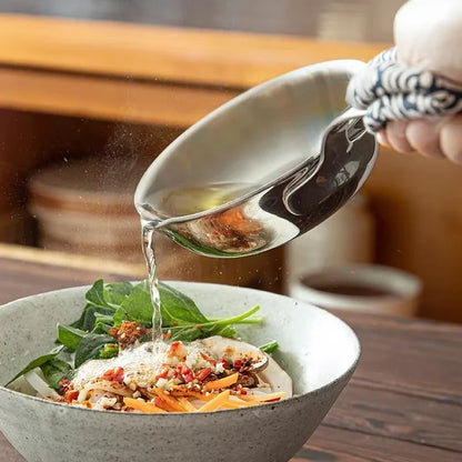 Mini Marmite en Acier Inoxydable 316 - Poêle à Huile Résistante