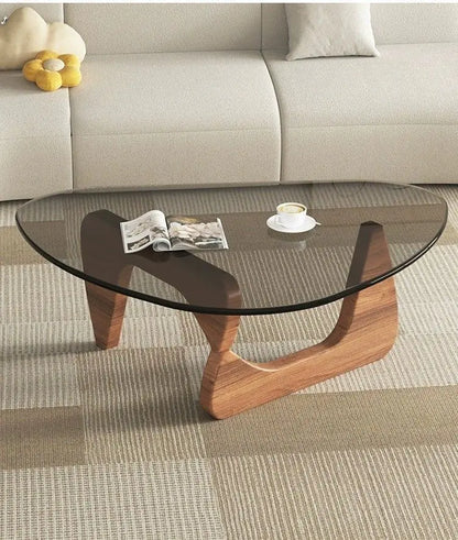Table Basse Nordique Italienne en Forme de Goutte - Style Minimaliste