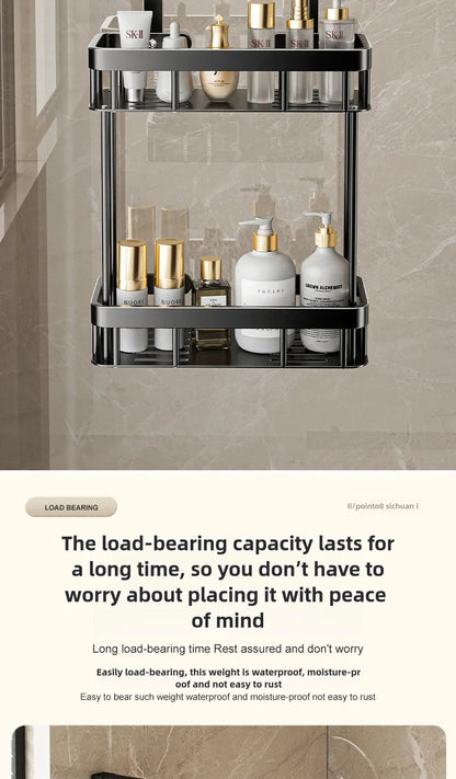 Organisateur de Toilette Mural pour Salle de Bain - Support Pratique