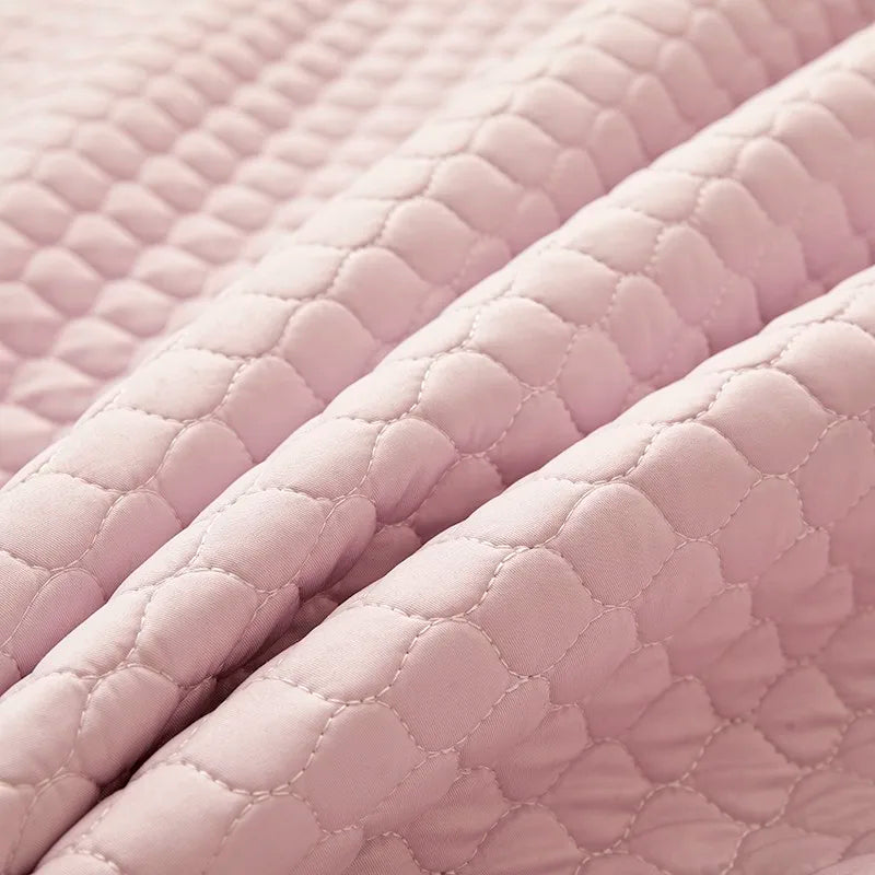 Ensemble de couvre-lit d'été brodé chic - léger et doux, 1 à 3 pièces