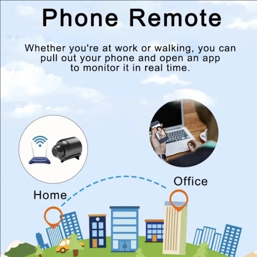 Caméra de sécurité Xiaomi X5 1080P HD Wifi - Vision nocturne & détection de mouvement