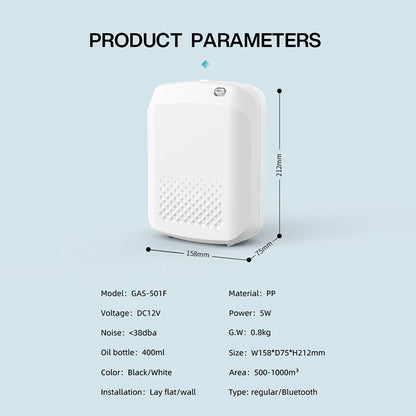 Diffuseur d'arôme intelligent Bluetooth pour maison et hôtels