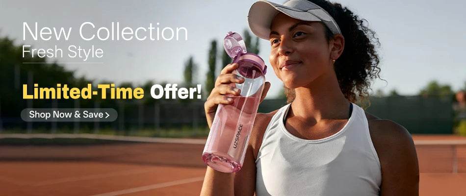 Gourde Sport Tritan Sans BPA - Bouteille d'Eau Portable 350/500ml