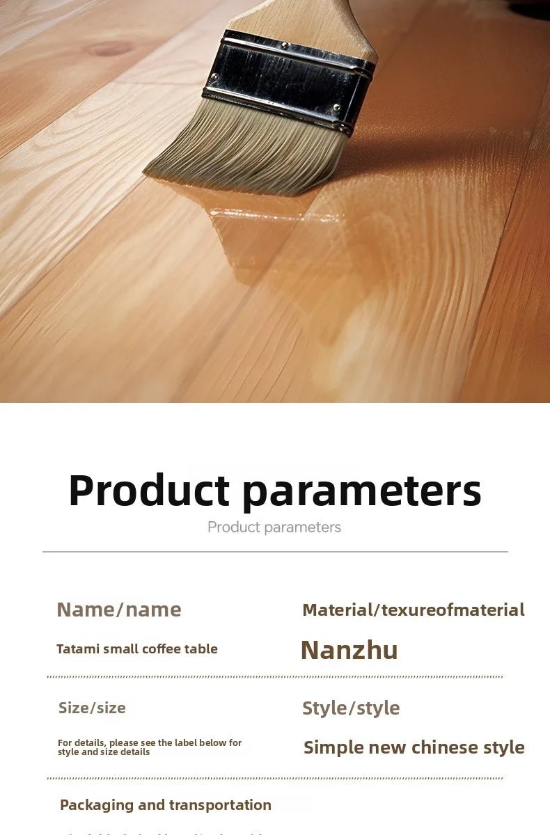 Table basse pliable pour balcon - Petite table à thé pratique