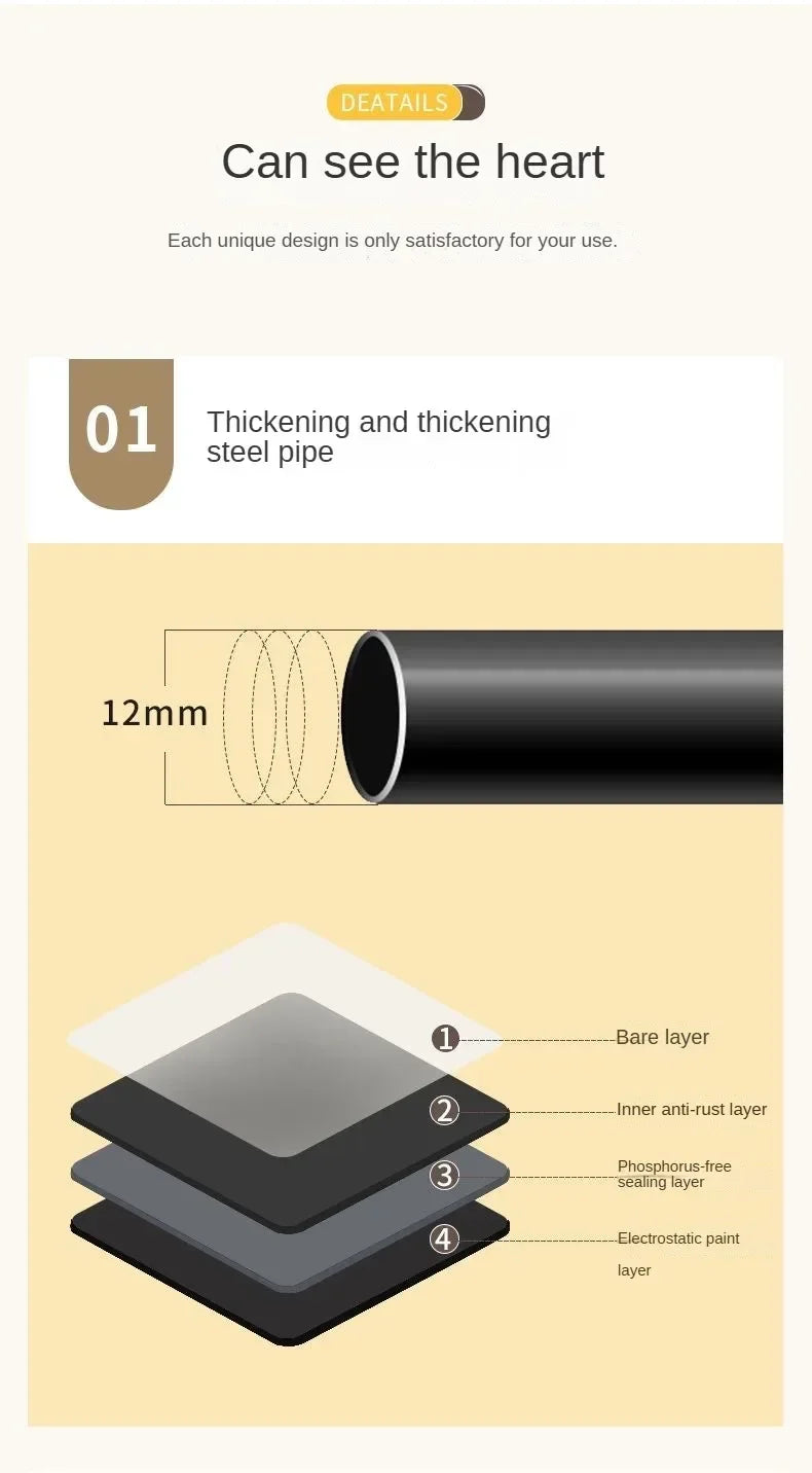 Armoire polyvalente anti-poussière avec rideaux et étagères