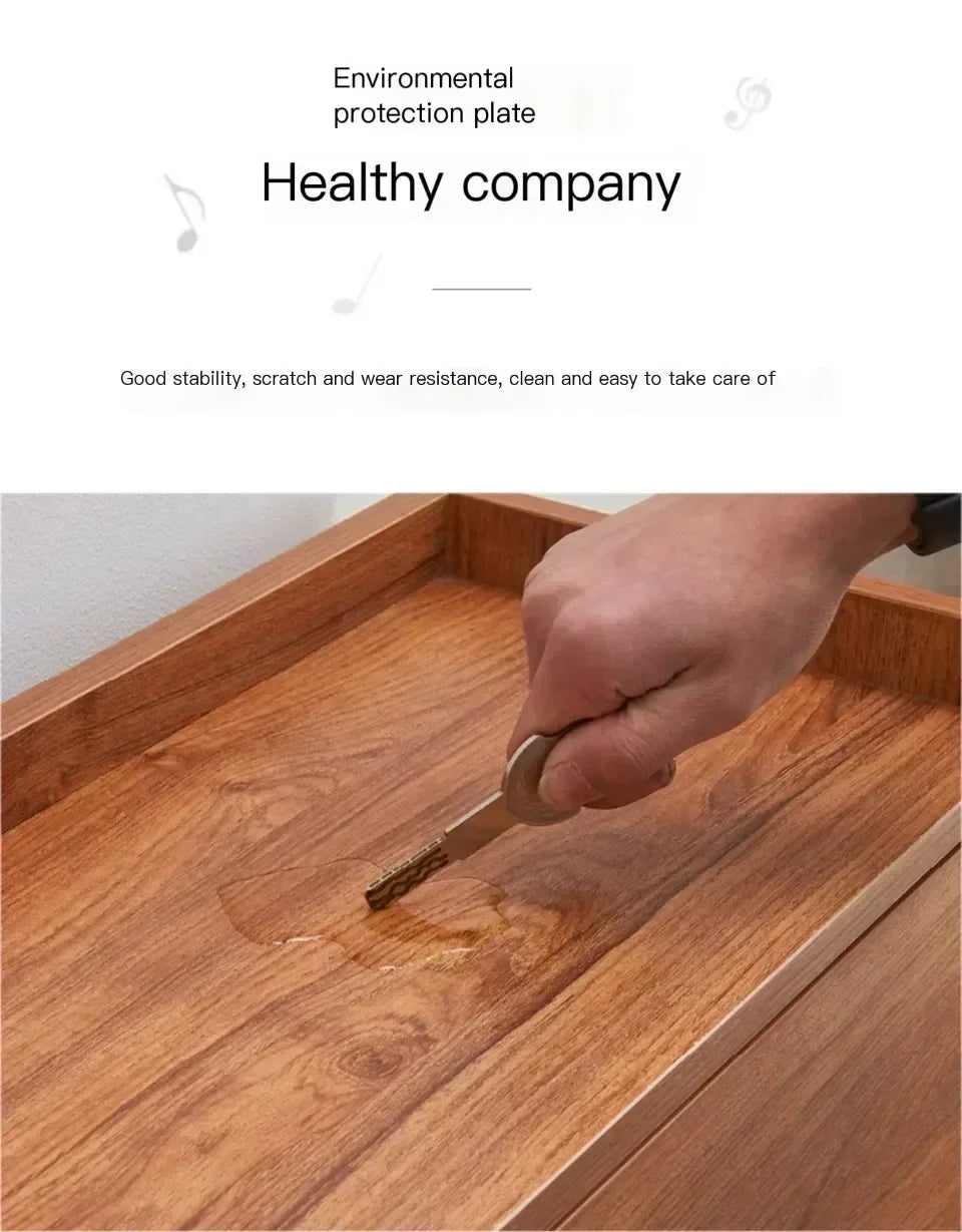 Armoire à chaussures en bois multicouche, gain de place et design pratique