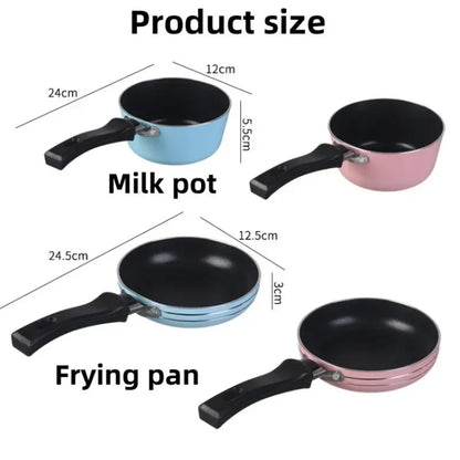 Poêle à lait antiadhésive multifonctionnelle pour cuisine