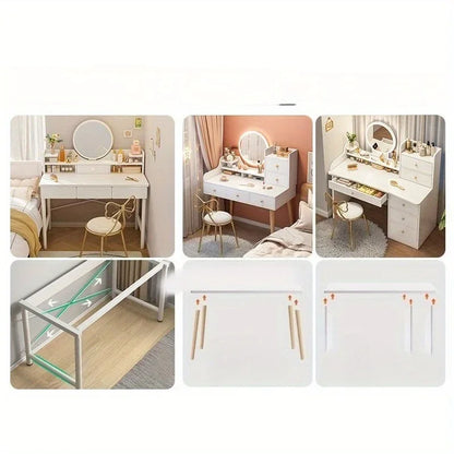 Commode moderne avec miroir pour chambre petite appartement 2025