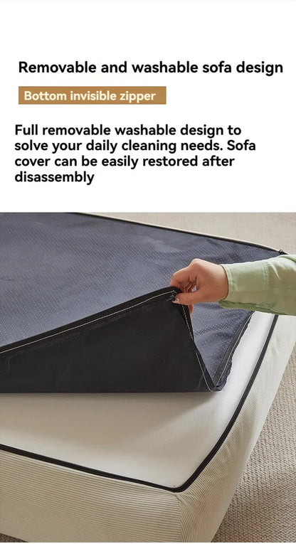 Canapé-lit pliant en tissu pour petit salon - Confort tatami