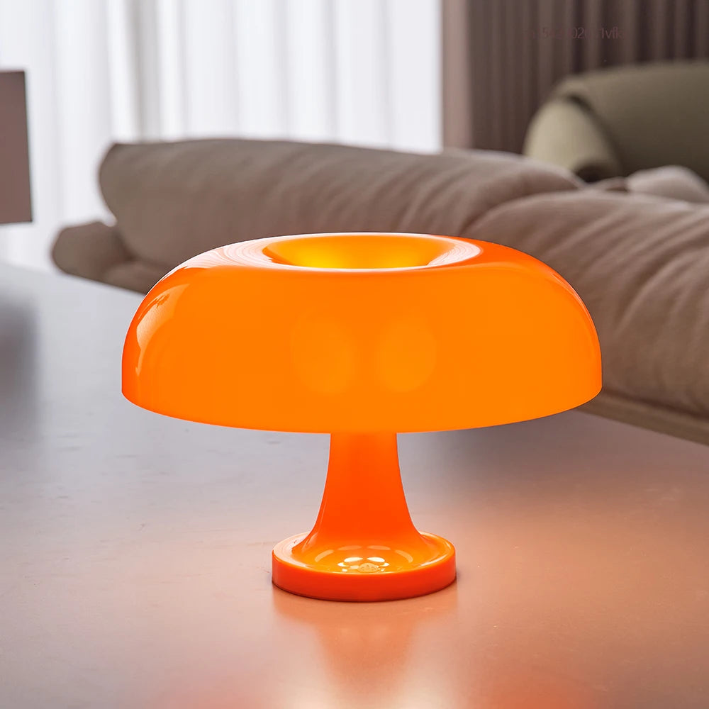 Lampe de table moderne orange - Chevet design danois Kevin Art