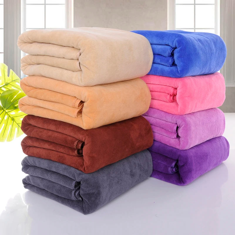 Serviette de bain en microfibre super absorbante et douce