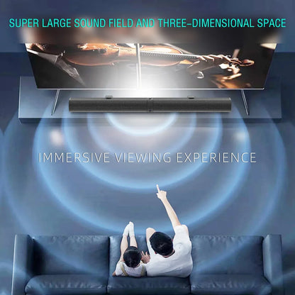 Barre de son 120W Home Cinéma Bluetooth 2 en 1 - Son Détaillé