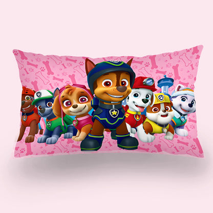 Taie d'oreiller Double Face Hot Dogs P-Paws - Décoration Maison