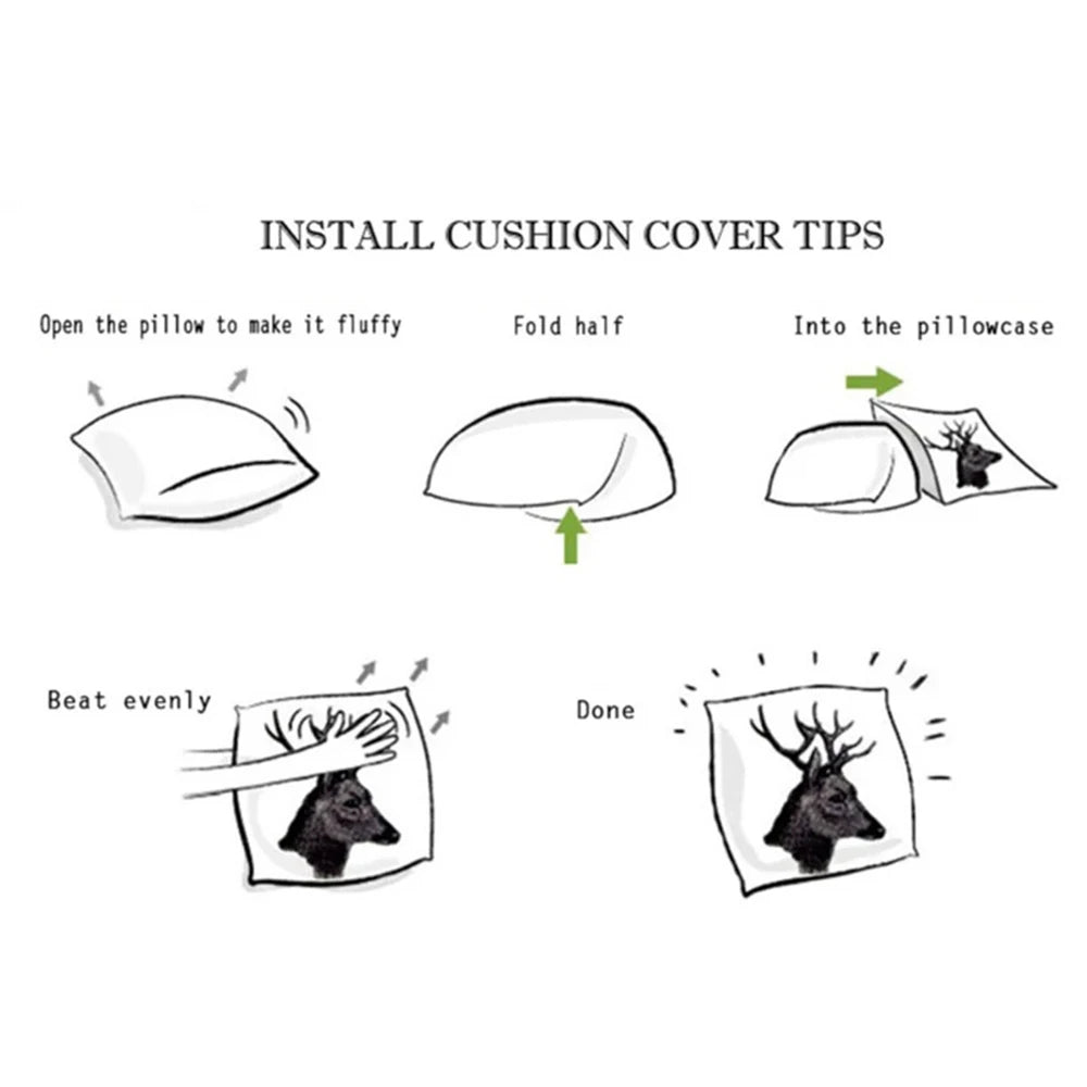 Taie d'oreiller K-kpop Demon Hunters en tissu peluche douce