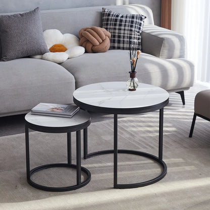 Table basse nordique 2 en 1 EGOONM - Design moderne et minimaliste