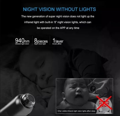 Caméra de sécurité Xiaomi X5 1080P HD Wifi - Vision nocturne & détection de mouvement