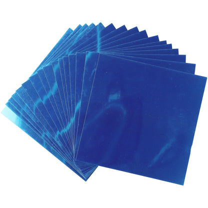 Autocollants Murs Miroir Carrés 15CM - 16 Pièces DIY Décoratif