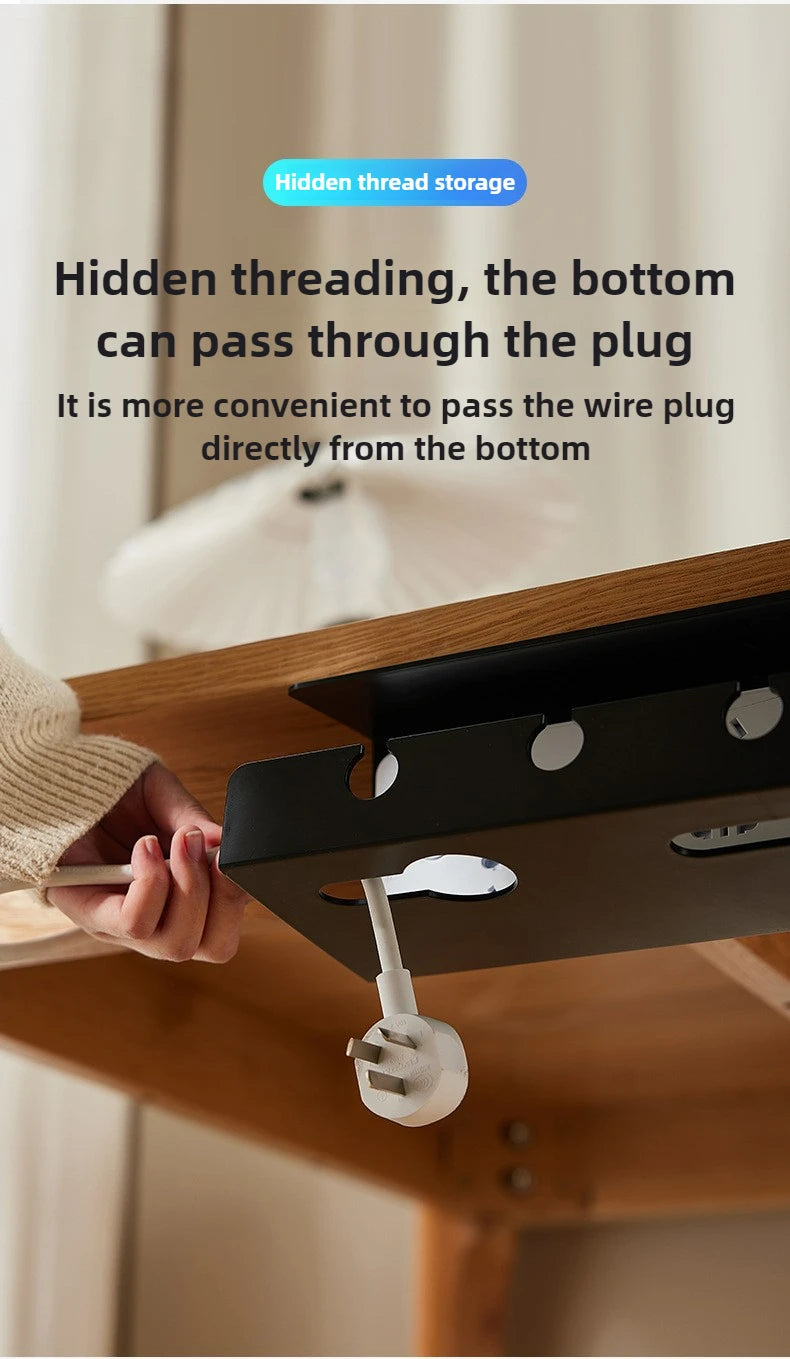 Organisateur de câbles pour bureau et maison - Boîte de rangement élégante