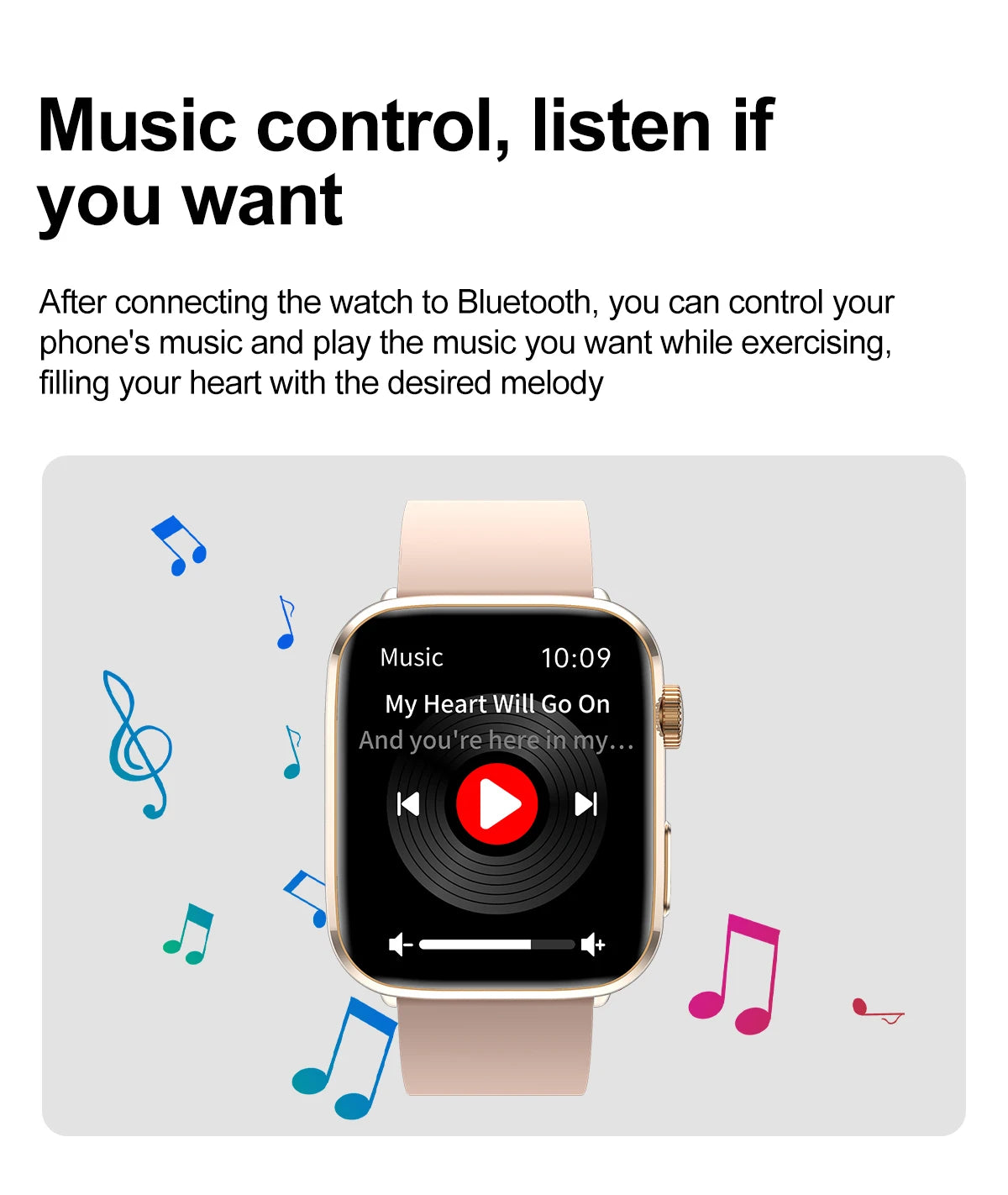 Montre Intelligente Xiaomi Femme - Diagnostic AI, HRV, PPG, IP68
