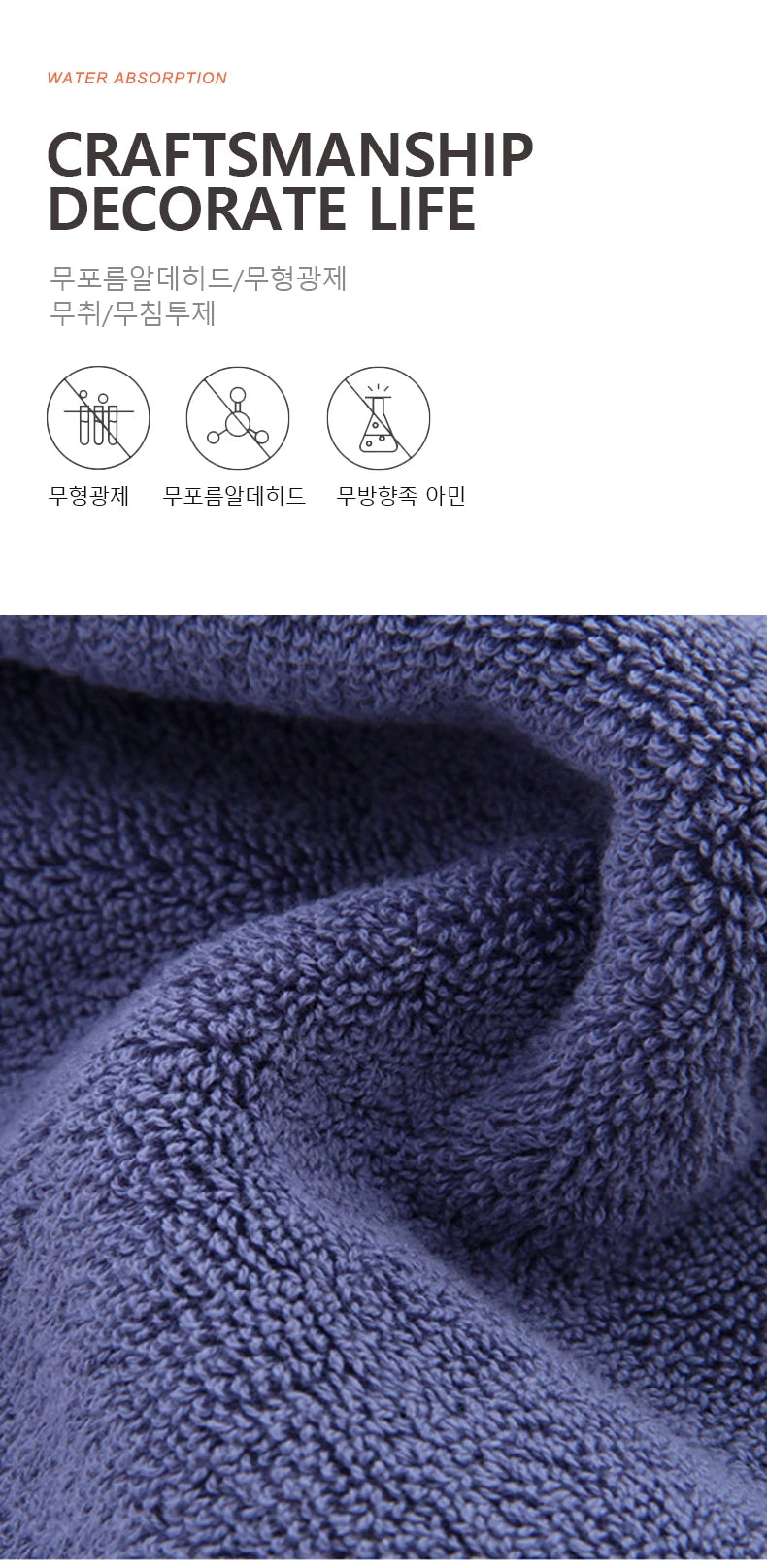 Serviette de Bain Coton Douce et Épaisse - Set de 2 Absorbantes