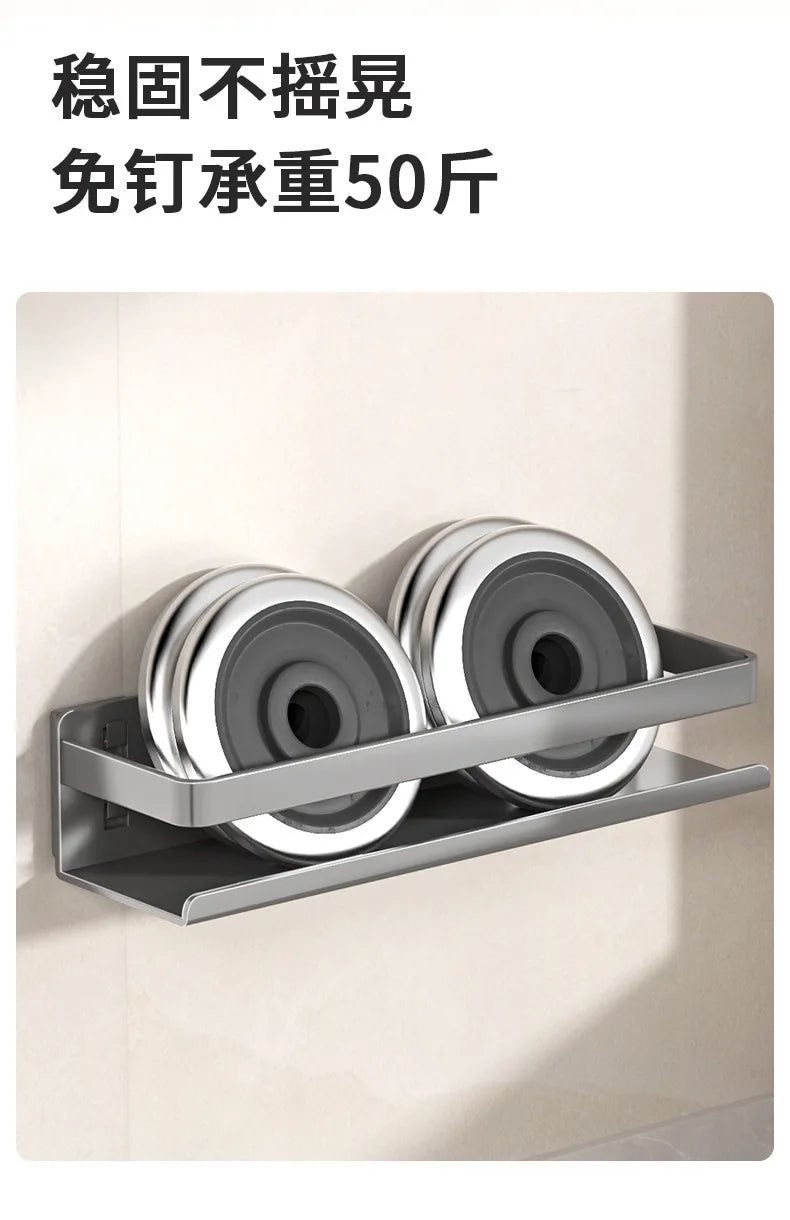 Étagère murale multifonction pour cuisine et salle de bain