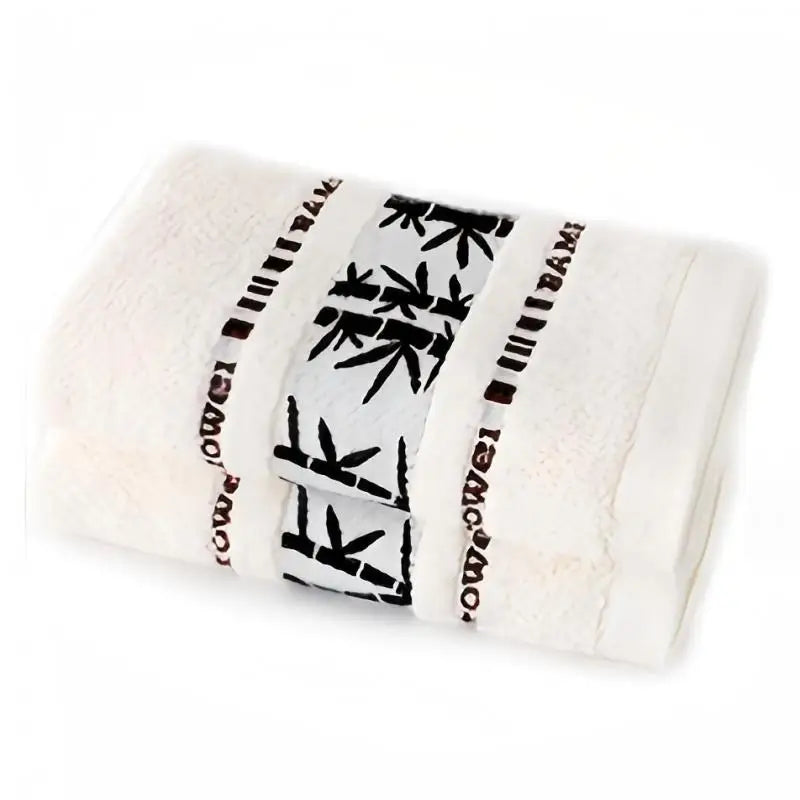 Serviettes en Bambou Luxe - Ensemble Épais et Absorbant pour Bain