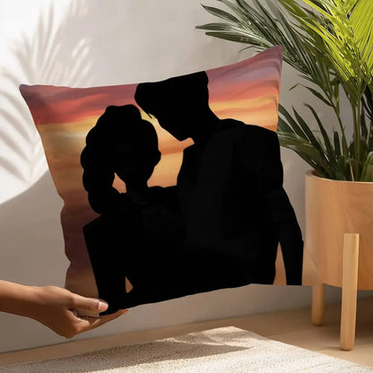 Taie d'oreiller K-kpop Demon Hunters en tissu peluche douce