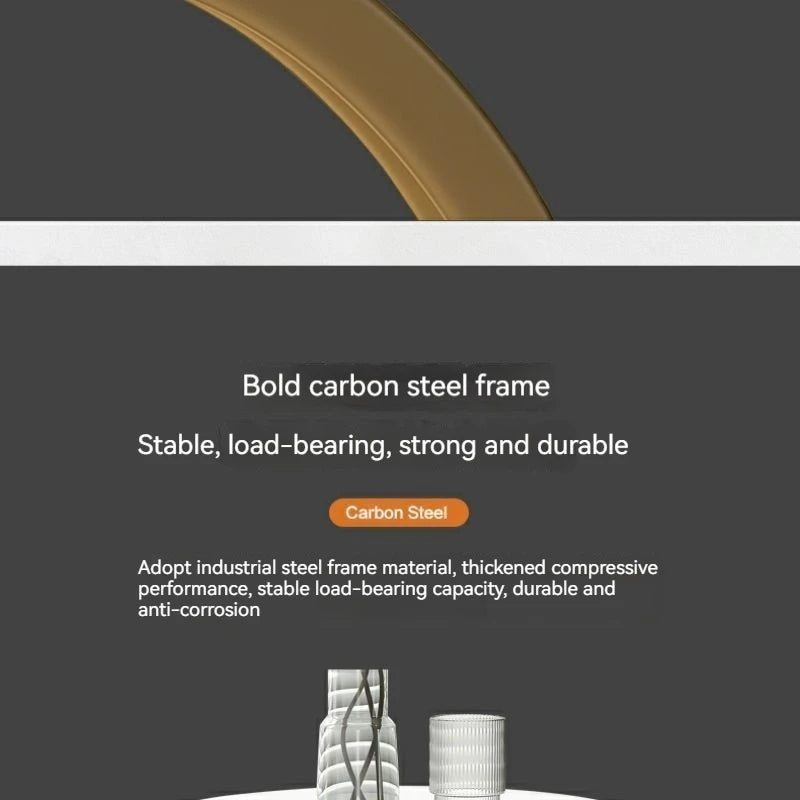 Table à thé ronde 2024 - Petit meuble d'appoint élégant