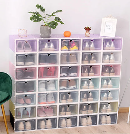 Armoire à chaussures en plastique multicouche pour un rangement pratique