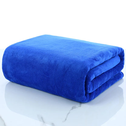 Serviette de bain microfibre douce, absorbante et à séchage rapide