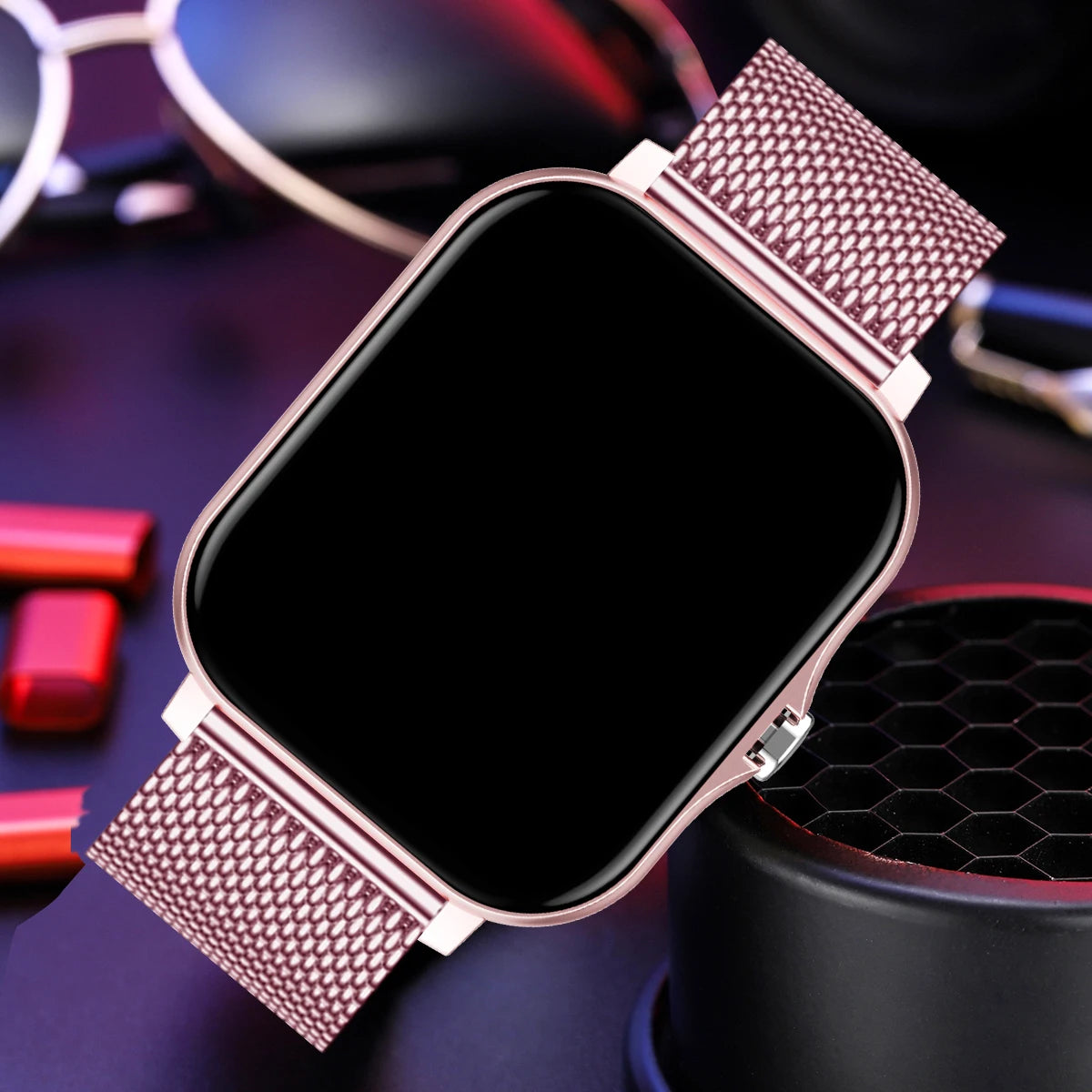 Montre Connectée Étanche 1.83" - Suivi Sportif & Notifications iPhone/Android