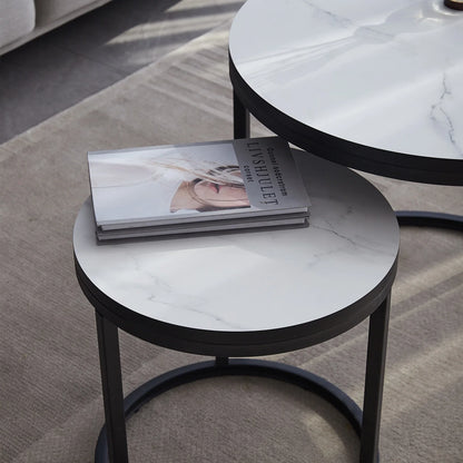 Table basse nordique 2 en 1 EGOONM - Design moderne et minimaliste