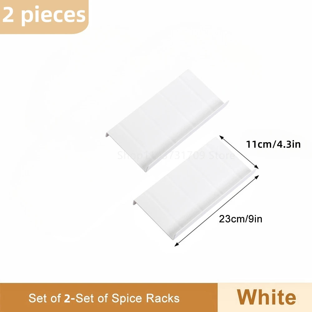 Organisateur de Tiroir à Épices 4 Niveaux - Support Réglable Pratique