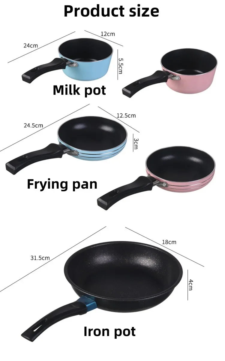Poêle à lait antiadhésive multifonctionnelle pour cuisine