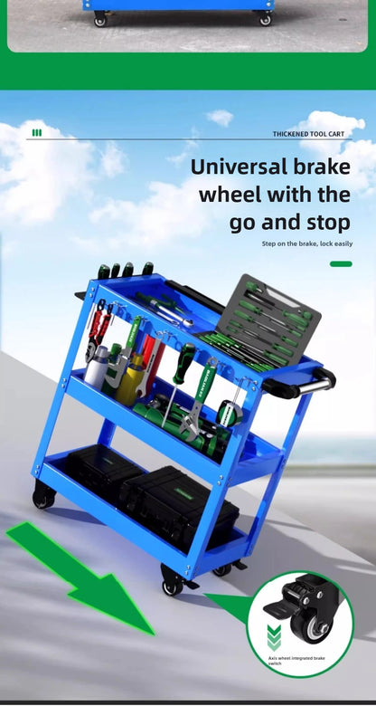 Chariot à Outils BaoLian avec Roues - Organisateur Atelier Garage