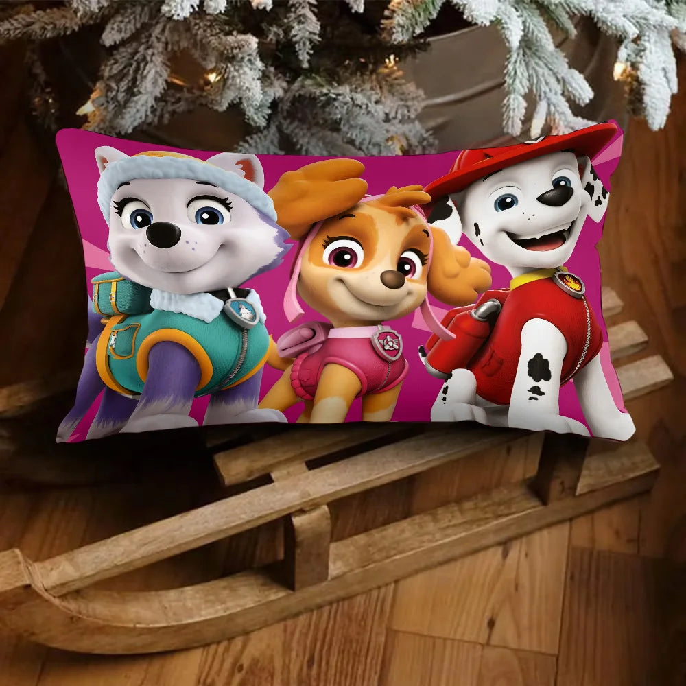 Taie d'oreiller Double Face Hot Dogs P-Paws - Décoration Maison