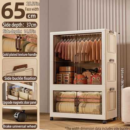 Armoire Pliable Grande Capacité - Organisateur de Vêtements Pratique