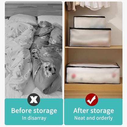 Sacs de rangement imperméables pliables pour un placard organisé