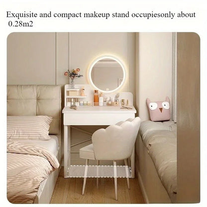 Commode moderne avec miroir pour chambre petite appartement 2025