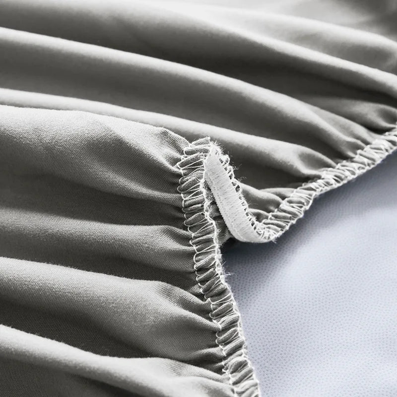 Drap-housse imperméable doux et respirant - Gris Queen/King/Twin/Full