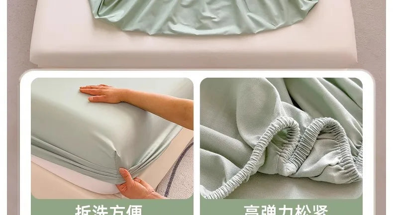 Draps de lit jetables Non tissés avec taies d'oreiller - Voyage Hôtel