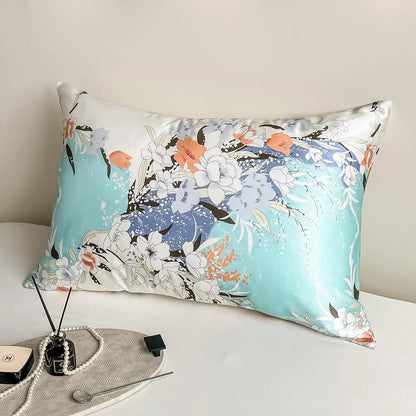 Taie d'oreiller en mûrier naturel, douce et rafraîchissante 100%