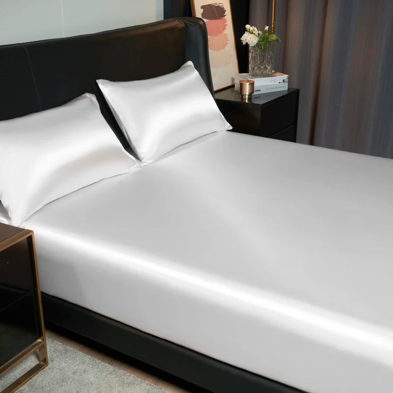 Drap de lit unie léger, housse matelas 1 pièce sans taie - 2025