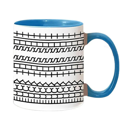 Tasse en céramique avec message caché - Cadeau unique pour café