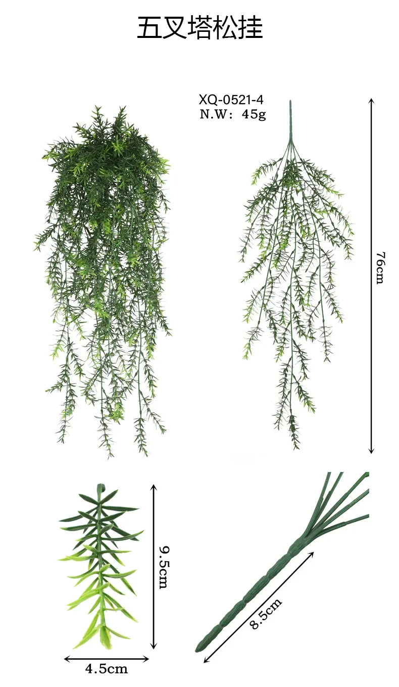 Vigne Persane Artificielle 90cm - Décoration Murale Élégante