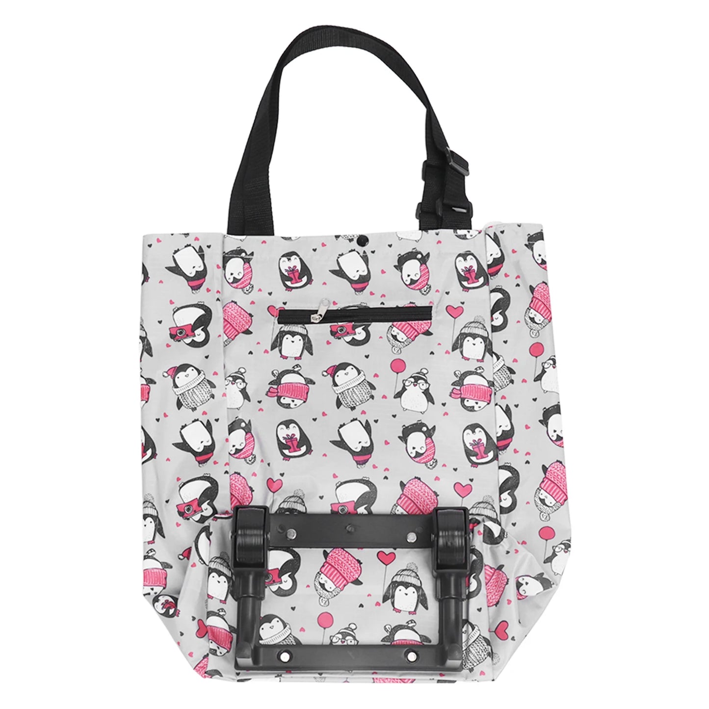 Chariot de Shopping Pliable avec Roulettes pour Homme - Pratique et Fonctionnel